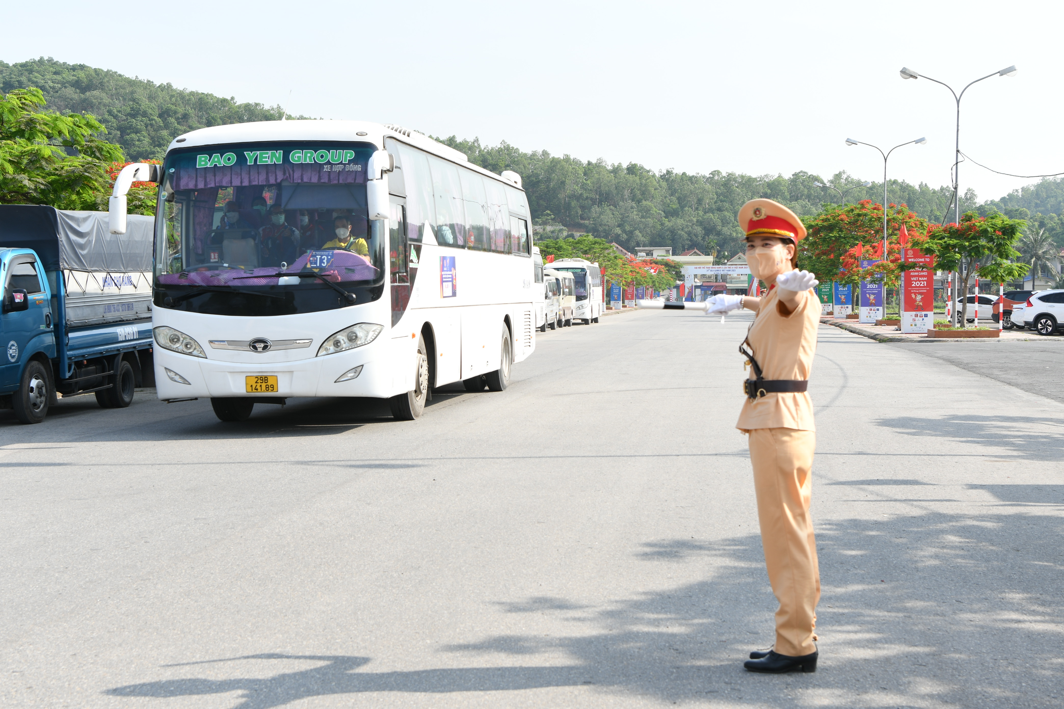 Bảo đảm an ninh trật tự, trật tự an toàn giao thông phục vụ nhân dân cổ vũ bóng đá vòng Chung kết U23 Châu Á